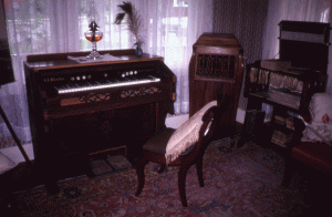 Methodist church organ, <br>donated by George Wilson