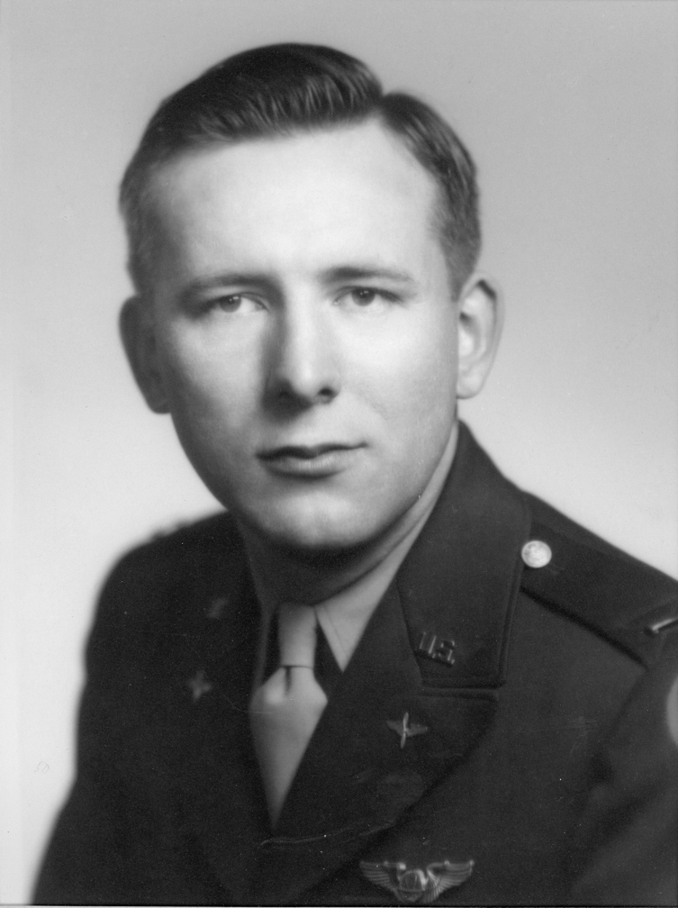 2nd Lt. Ronald Green, US Army Air Force navigator
