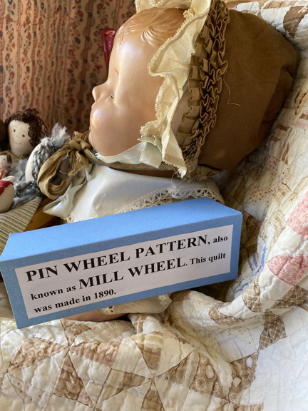 Pin Wheel pattern-- also called Mill Wheel